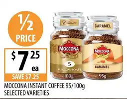 Supabarn Moccona Instant Coffee offer