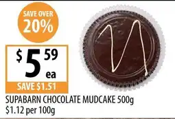 Supabarn Supabarn Chocolate Mudcake offer