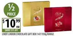 Supabarn Lindt Lindor Chocolate Gift Box offer