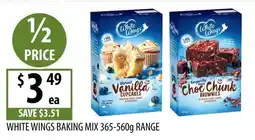 Supabarn White Wings Baking Mix offer