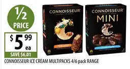 Supabarn Connoisseur Ice Cream Multipacks offer