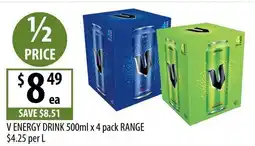 Supabarn V Energy Drink offer