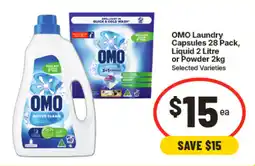 IGA OMO Laundry Capsules offer
