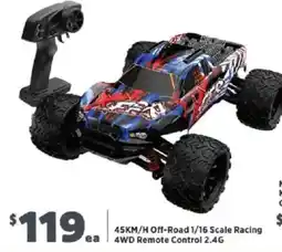 Anaconda 45KM/H Off-Road 1/16 Scale Racing 4WD Remote Control 2.4G offer