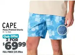 Anaconda Cape Mens Printed Shorts offer