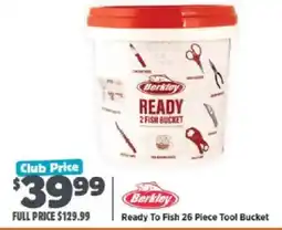 Anaconda Berkley Ready To Fish 26 Piece Tool Bucket offer