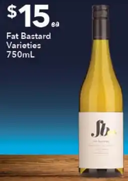 Ritchies Fat Bastard Varieties offer