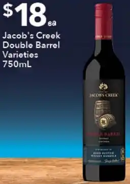 Ritchies Jacob's Creek Double Barrel offer