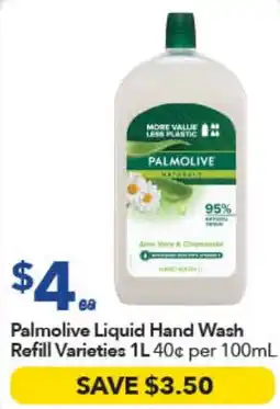 Ritchies Palmolive Liquid Hand Wash Refill Varieties offer
