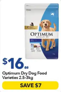 Ritchies Optimum Dry Dog Food Varieties offer