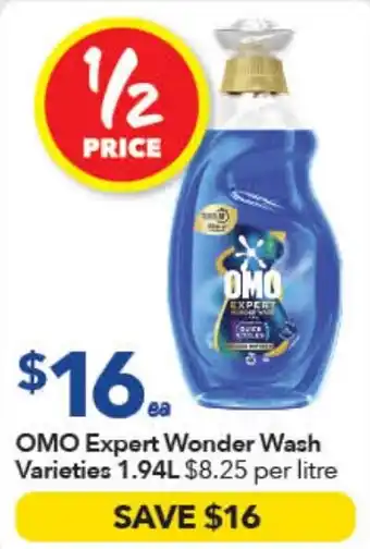 OMO Expert Wonder Wash Varieties