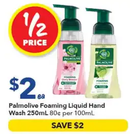 Ritchies Palmolive Foaming Liquid Hand Wash offer