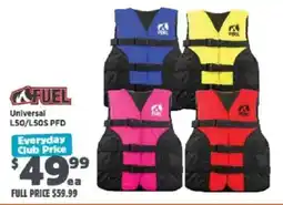 Anaconda Fuel Universal L50/L50S PFD offer