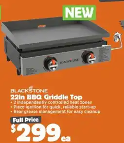 Anaconda Blackstone 22in BBQ Griddle Top offer