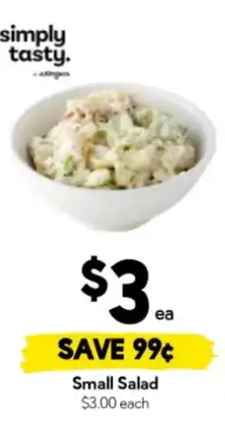 Drakes Small Salad offer