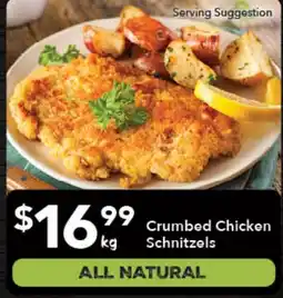 Ritchies Crumbed Chicken Schnitzels offer