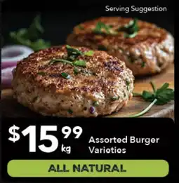 Ritchies Assorted Burger Varieties offer