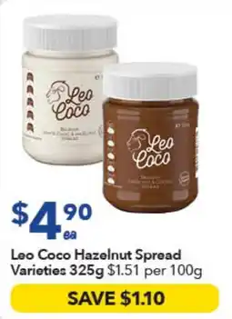 Ritchies Leo Coco Hazelnut Spread Varieties offer