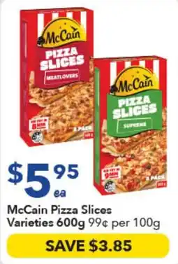 Ritchies McCain Pizza Slices Varieties offer