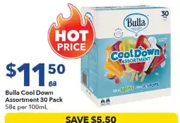 Ritchies Bulla Cool Down Assortment offer