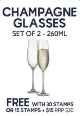 Drakes Champagne Glasses offer