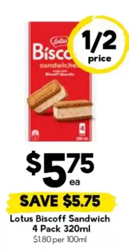 Drakes Lotus Biscoff Sandwich offer