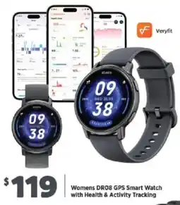 Anaconda Womens DR08 GPS Smart Watch with Health & Activity Tracking offer