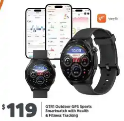 Anaconda Veryfit GTR1 Outdoor GPS Sports Smartwatch with Health & Fitness Tracking offer