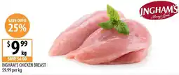 Supabarn Ingham's Chicken Breast offer