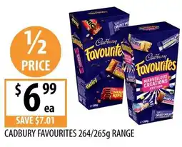 Supabarn Cadbury Favourites offer
