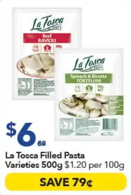 Ritchies La Tosca Filled Pasta Varieties offer