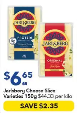 Ritchies Jarlsberg Cheese Slice Varieties offer