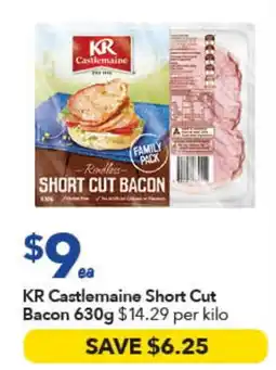 Ritchies KR Castlemaine Short Cut Bacon offer
