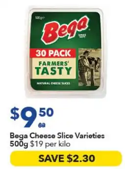 Ritchies Bega Cheese Slice Varieties offer