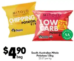 Drakes Mitolo Family Farms Chipping Potatoes offer
