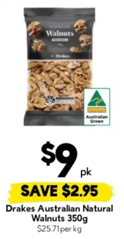 Drakes Drakes Australian Natural Walnuts offer