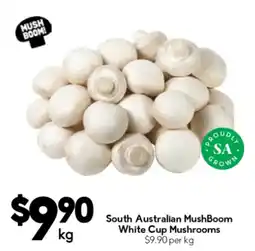 Drakes South Australian MushBoom White Cup Mushrooms offer