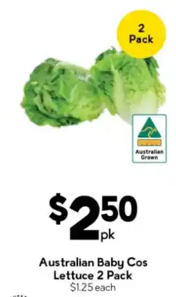 Drakes Australian Baby Cos Lettuce offer
