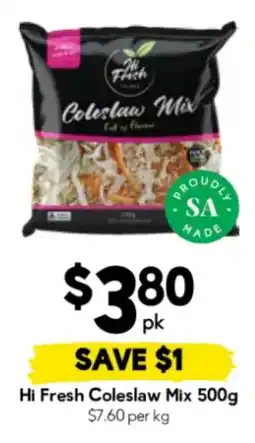 Drakes Hi Fresh Coleslaw Mix offer