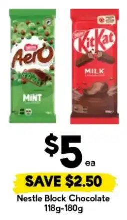 Drakes Nestle Block Chocolate offer
