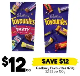 Drakes Cadbury Favourites offer