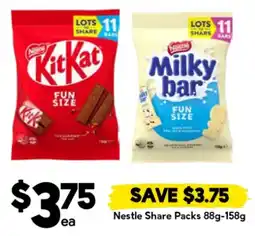 Drakes Nestle Share Packs offer