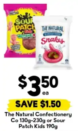 Drakes The Natural Confectionery Co Snakes or Sour Patch Kids offer