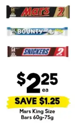 Drakes Mars King Size Bars offer