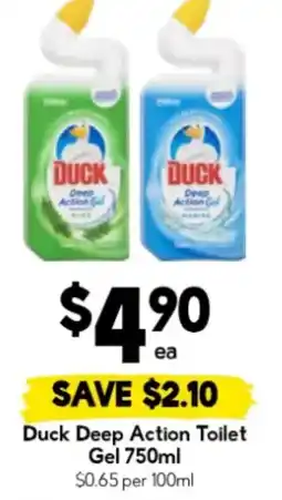 Drakes Duck Deep Action Toilet Gel offer