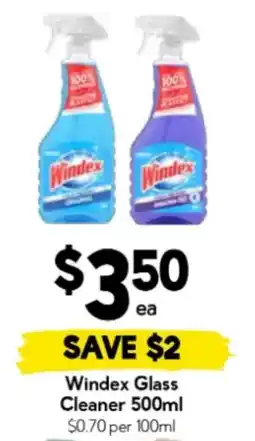 Drakes Windex Glass Cleaner offer