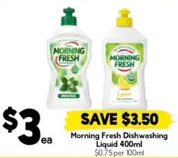 Drakes Morning Fresh Dishwashing Liquid offer