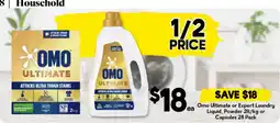 Drakes Omo Ultimate Laundry Liquid offer