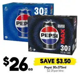 Drakes Pepsi Max offer