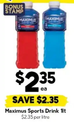 Drakes Maximus Sports Drink 1lt offer